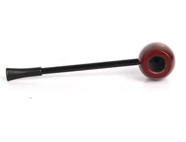 Red Wooden Smoking Pipe - Image 2