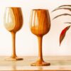 Wooden Wine Glasses